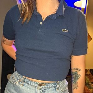Vintage navy blue lacoste polo🐊